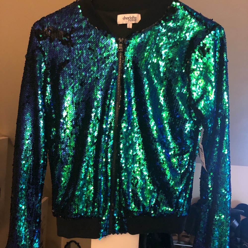 Sequin Jacket- Medium
